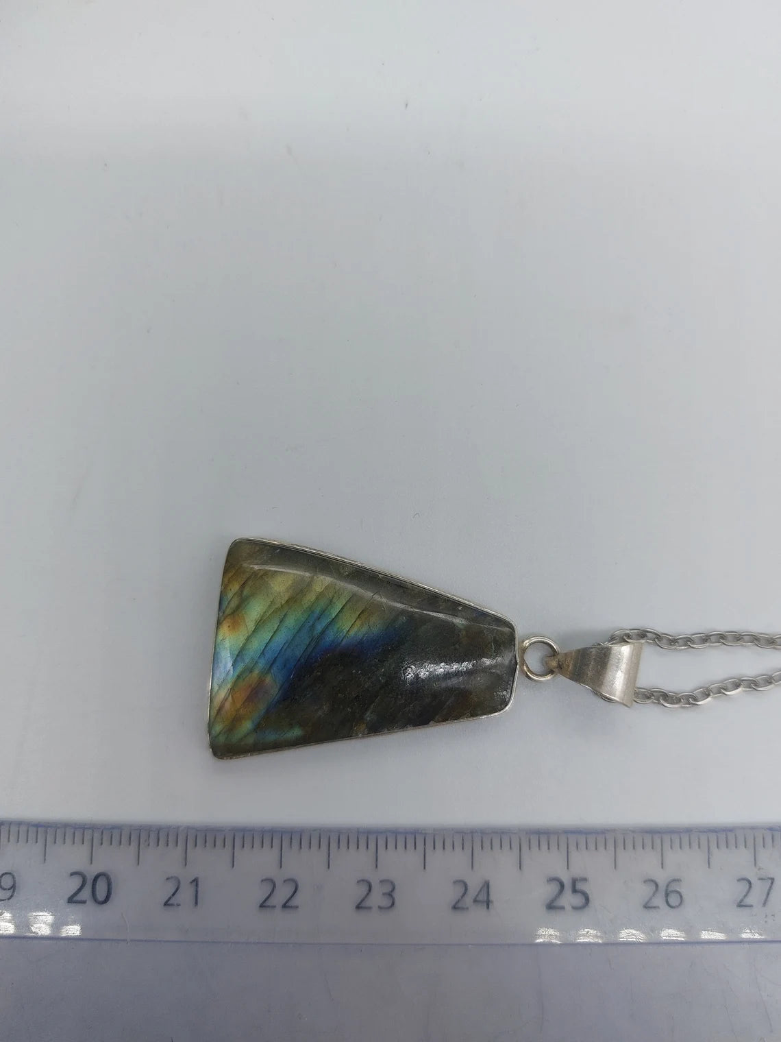 Labradorite Silver Plated Necklace