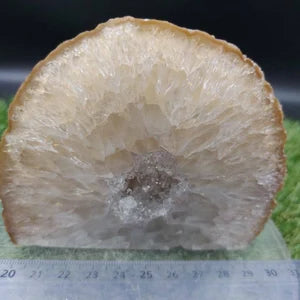 Natural Geode Agate with Quartz - Amazing Collector's Piece Extra Quality