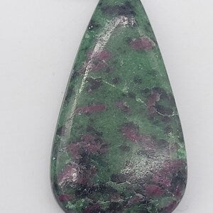 Ruby Zoisite Crystal Necklace,Green Stone Necklace, Gemstone Necklace for Men and Women, Gift for Crystal Lovers