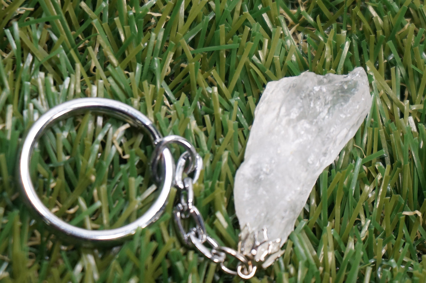 Μπρελόκ Natural Clear Crystal Quartz