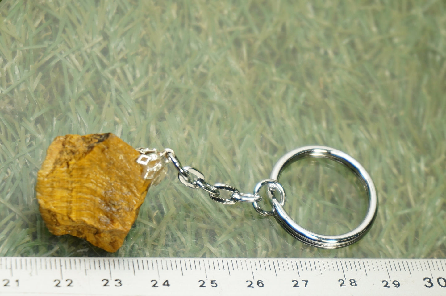 Μπρελόκ Natural Tiger's Eye Crystal
