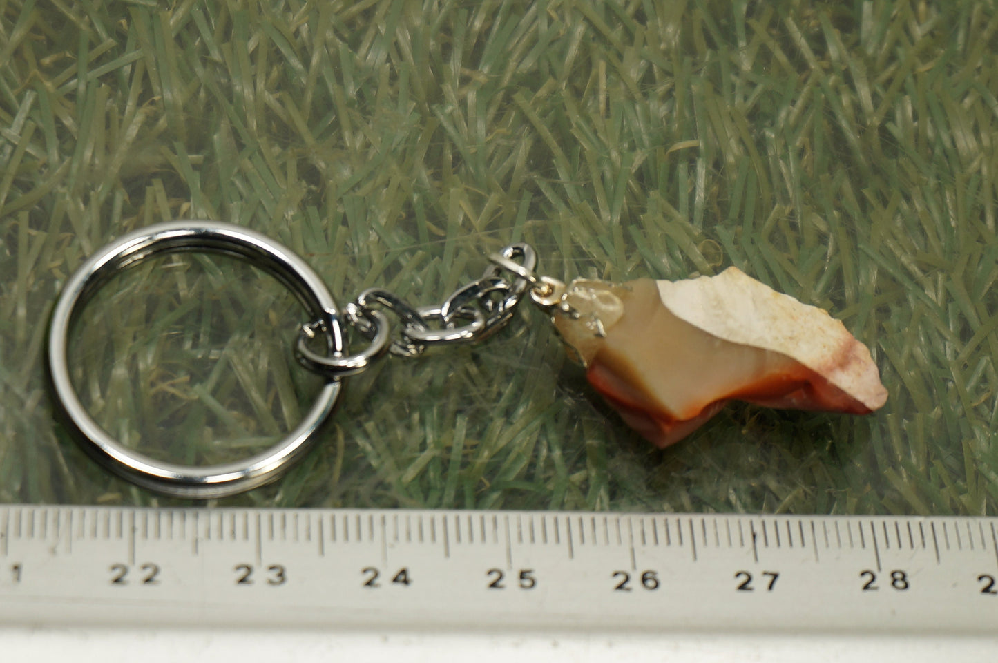 Μπρελόκ από φυσικό Mookaite Jasper Crystal