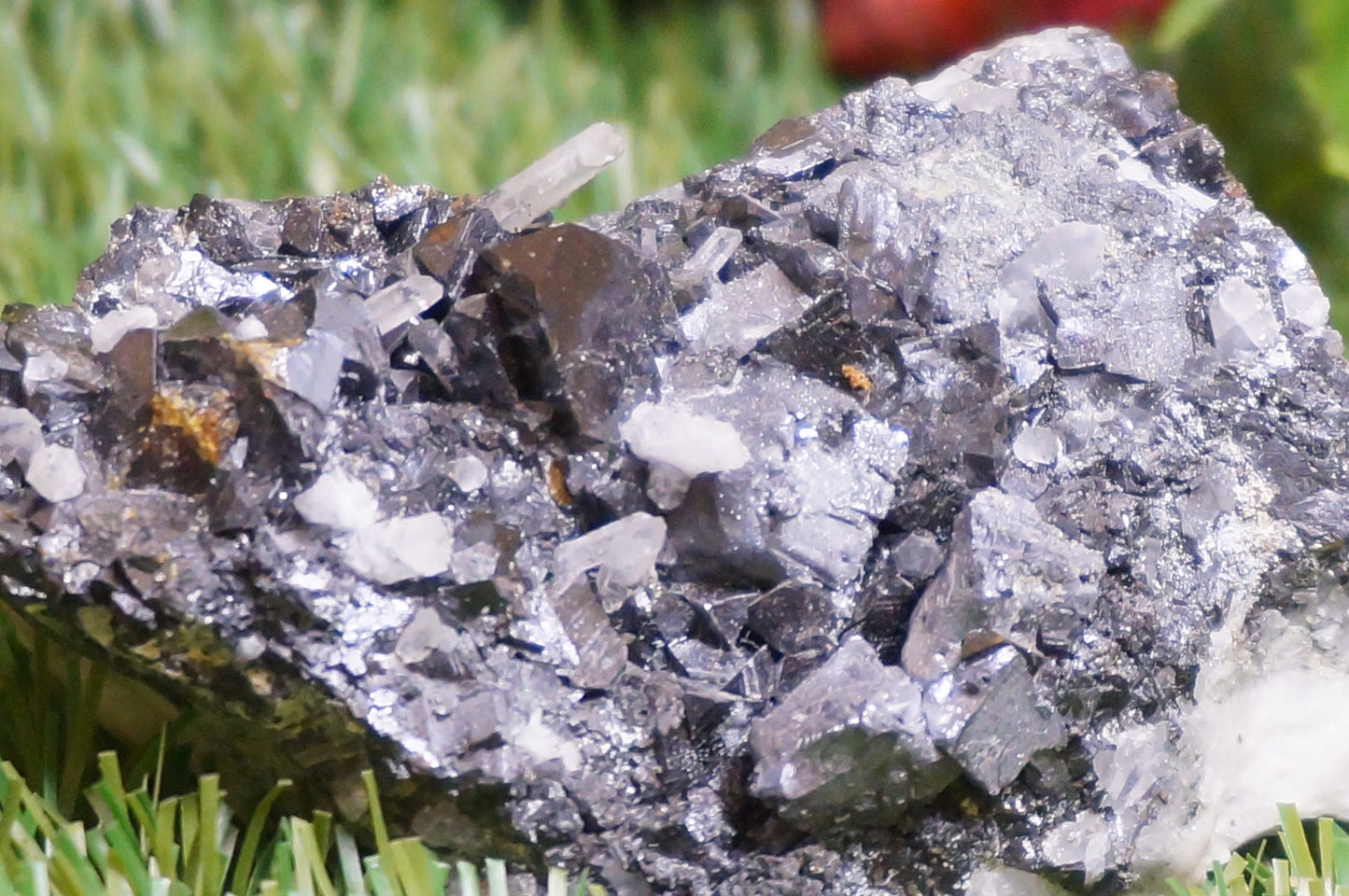 Natural Galena cubes with Quartz and Calcite - Amazing Collector's Piece Extra Quality
