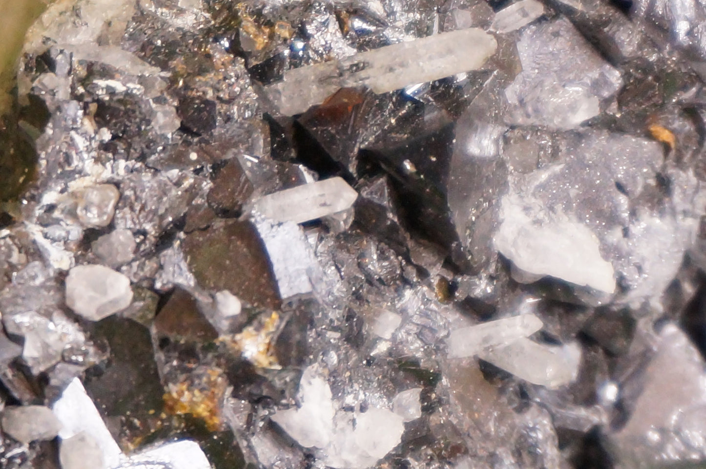 Natural Galena cubes with Quartz and Calcite - Amazing Collector's Piece Extra Quality