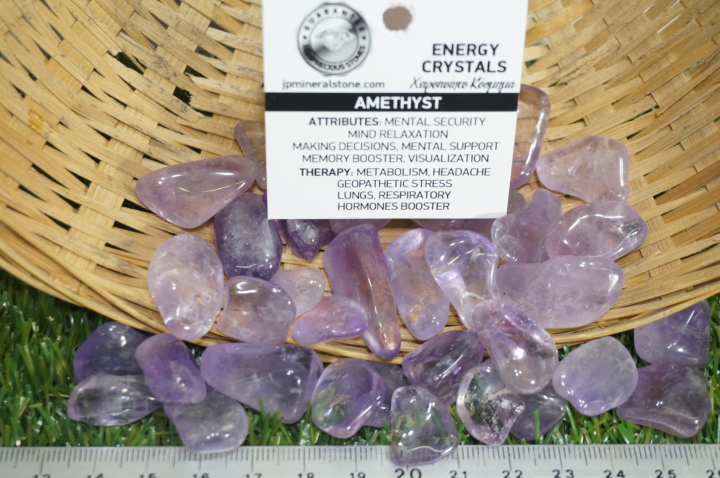 Natürliches Amethyst-Exemplar - Heilstein - Chakren Reiki