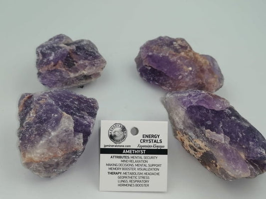 Top Natürlicher Kristall Amethyst Sammlung Exemplar Heilstein Birtsthone Kristall Schutz Dekoration Mineral