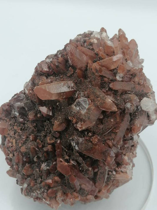 Natürlicher roter Quarz – Extraqualität – Tolles Sammlerstück – Wohndekor – Perfekte Geschenkidee