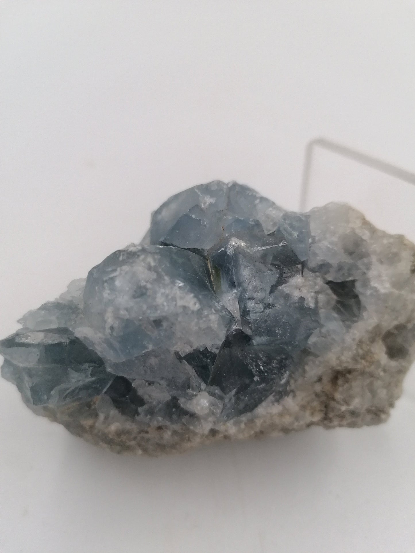 Celestite Crystal Cubes Blue Crystal stone Crystal healing Πνευματικό κομμάτι συλλογής λίθων