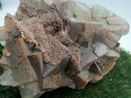 Fluoritkristallwürfel aus griechischen Minen, Sammlungsstück, seltener Kristall, Schutzstein, Dekorationskristall