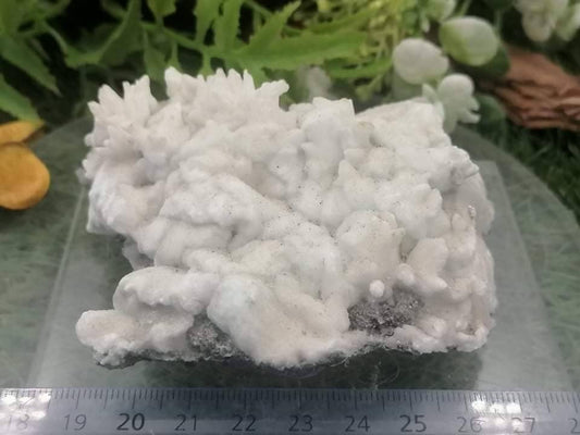Griechisches Mineral Calcit Aragonit Koralle Form Sammlung Exemplar Heilstein Birtsthone Kristall Schutz Dekoration Mineral