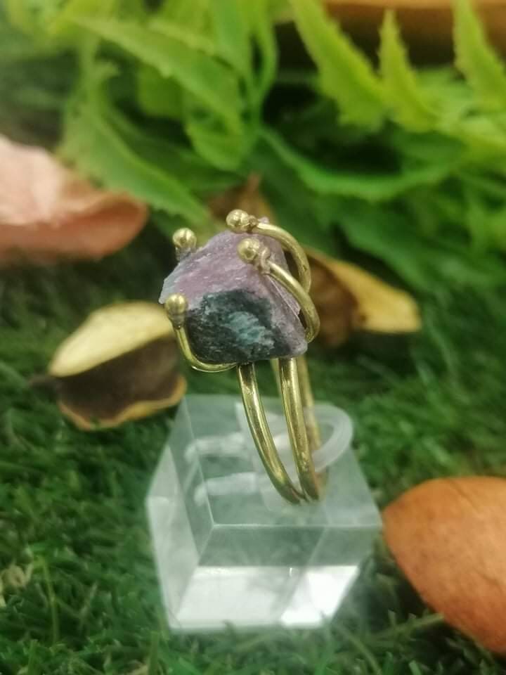 Ροζ τουρμαλίνη Crystal Healing Ring - Master Healer, Chakra Alignment, Aura Protection, Ενισχυτής