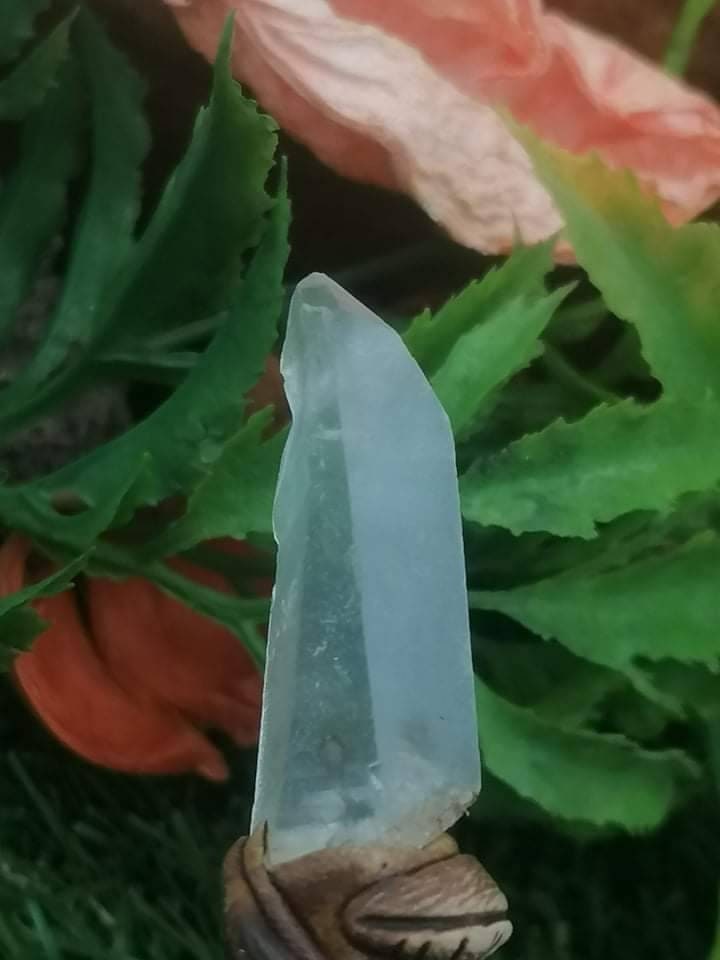 Φυσικό Crystal Crystal Quartz Laizer Lemurian Wand -Fairy ραβδί-Wizard ραβδί-Nature Wand Healing Crystal Zodiac Mineral Stone