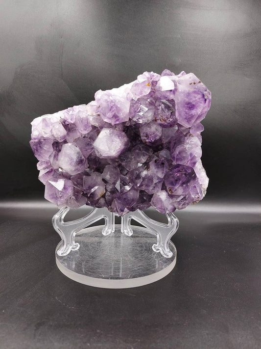 Natürliche Kristall Amethyst Sammlung Probe Healing Stein Birtsthone Kristall Lila Schutz Dekoration Mineral