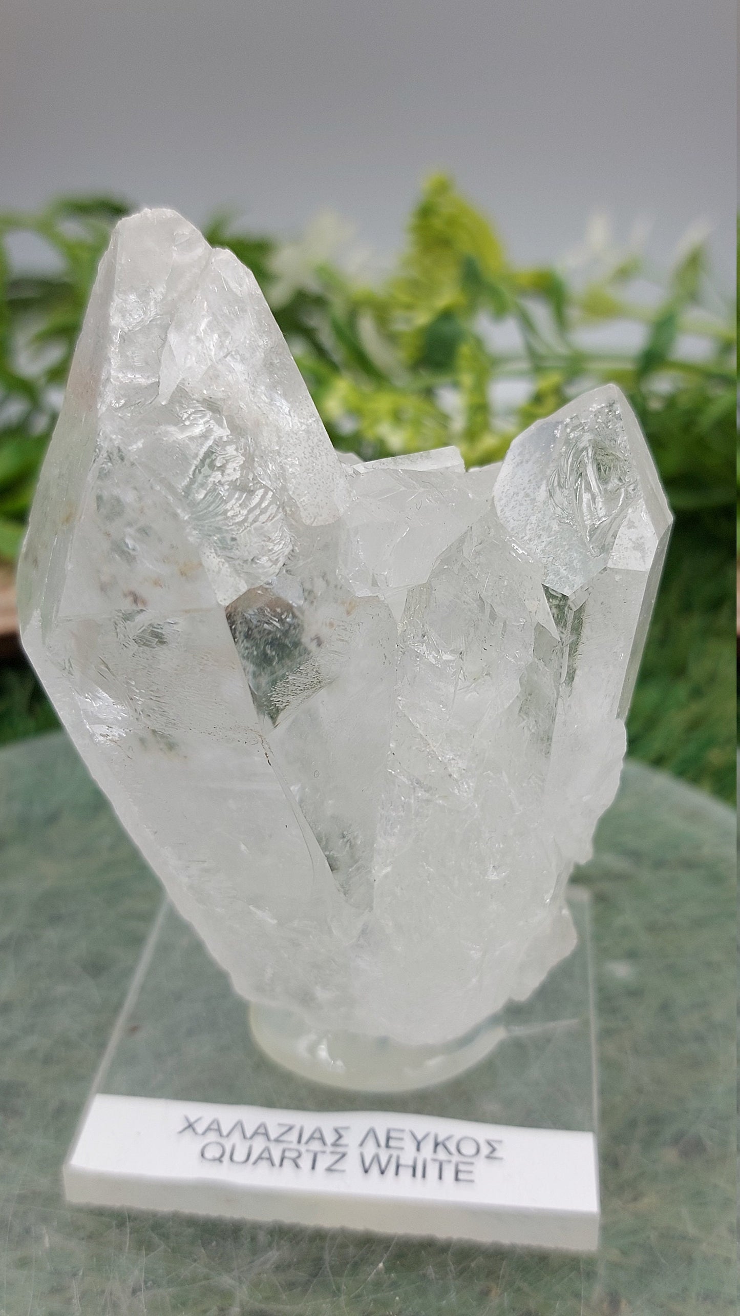 Συλλεκτικό κομμάτι Quartz Twins - Διακόσμηση σπιτιού - Φενγκ Σούι - Προστασία - Διαλογισμός