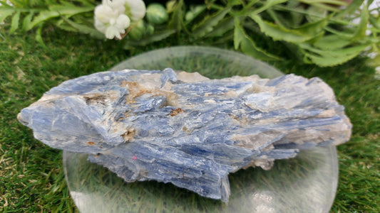 Natürliches raues blaues Kyanitstück - Wohndekor