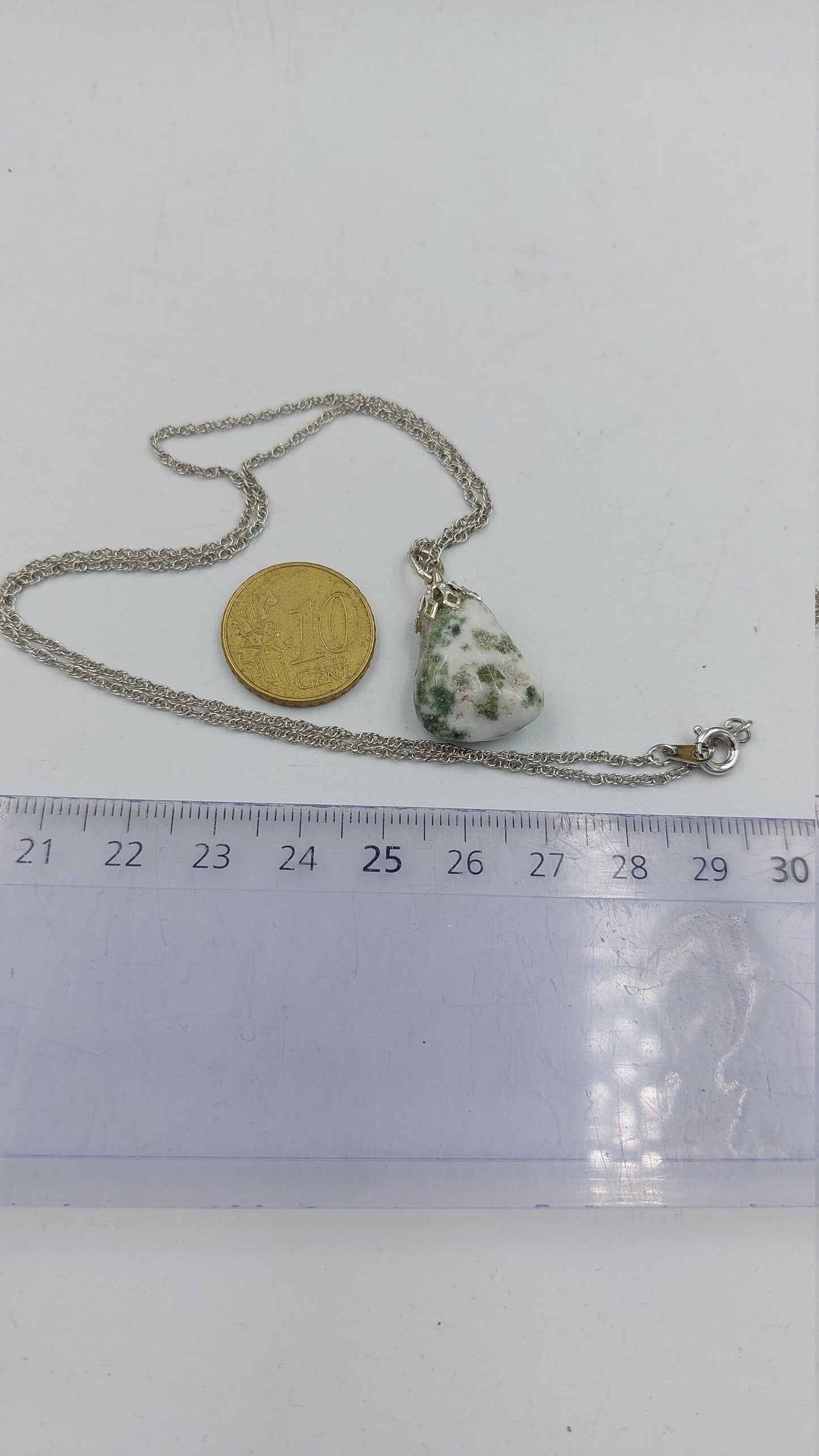 Χειροποίητο κολιέ Tree Agate