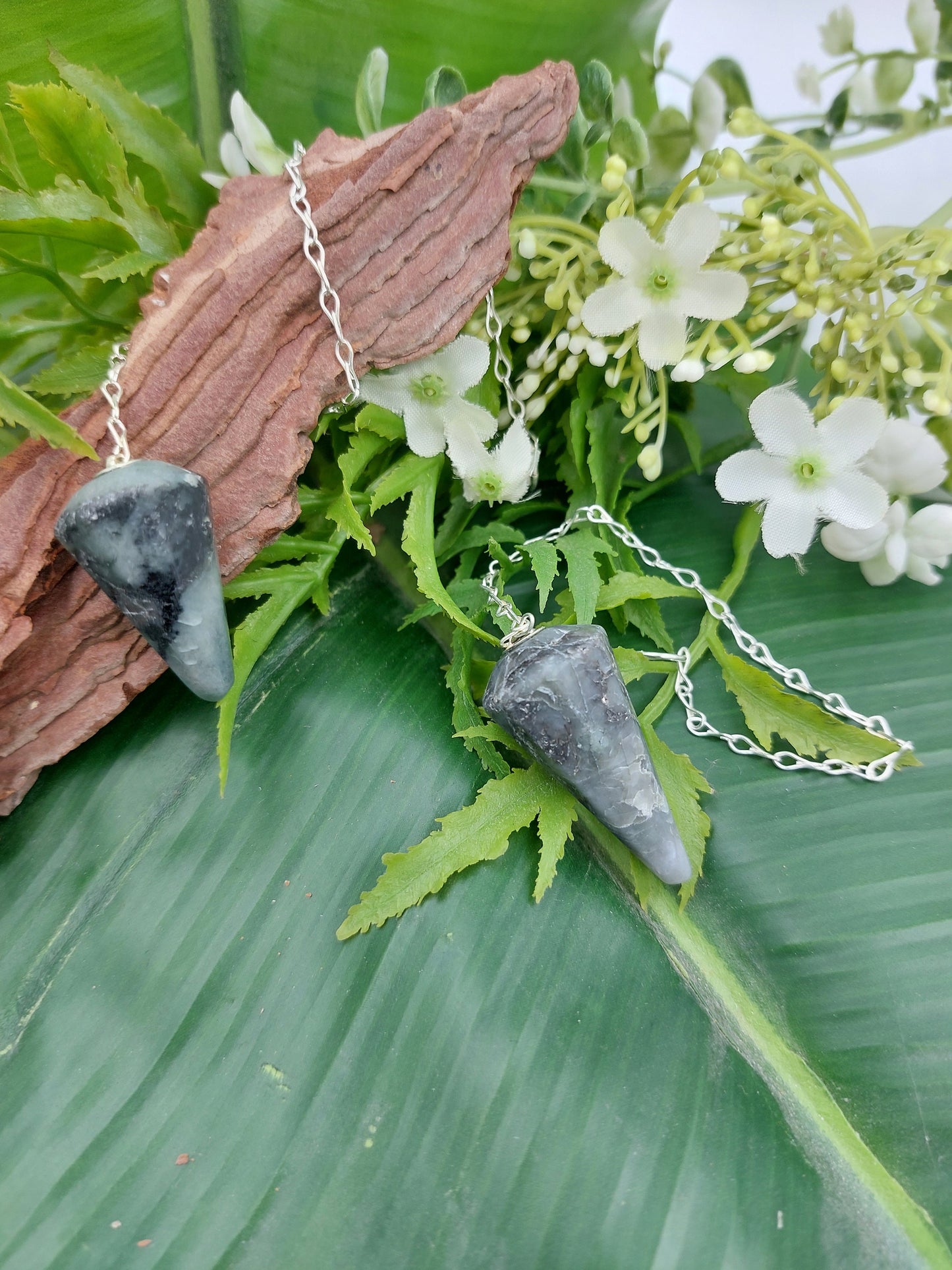 Emerald Pendulum Healing Crystal Αξεσουάρ Zodiac Mineral Stone