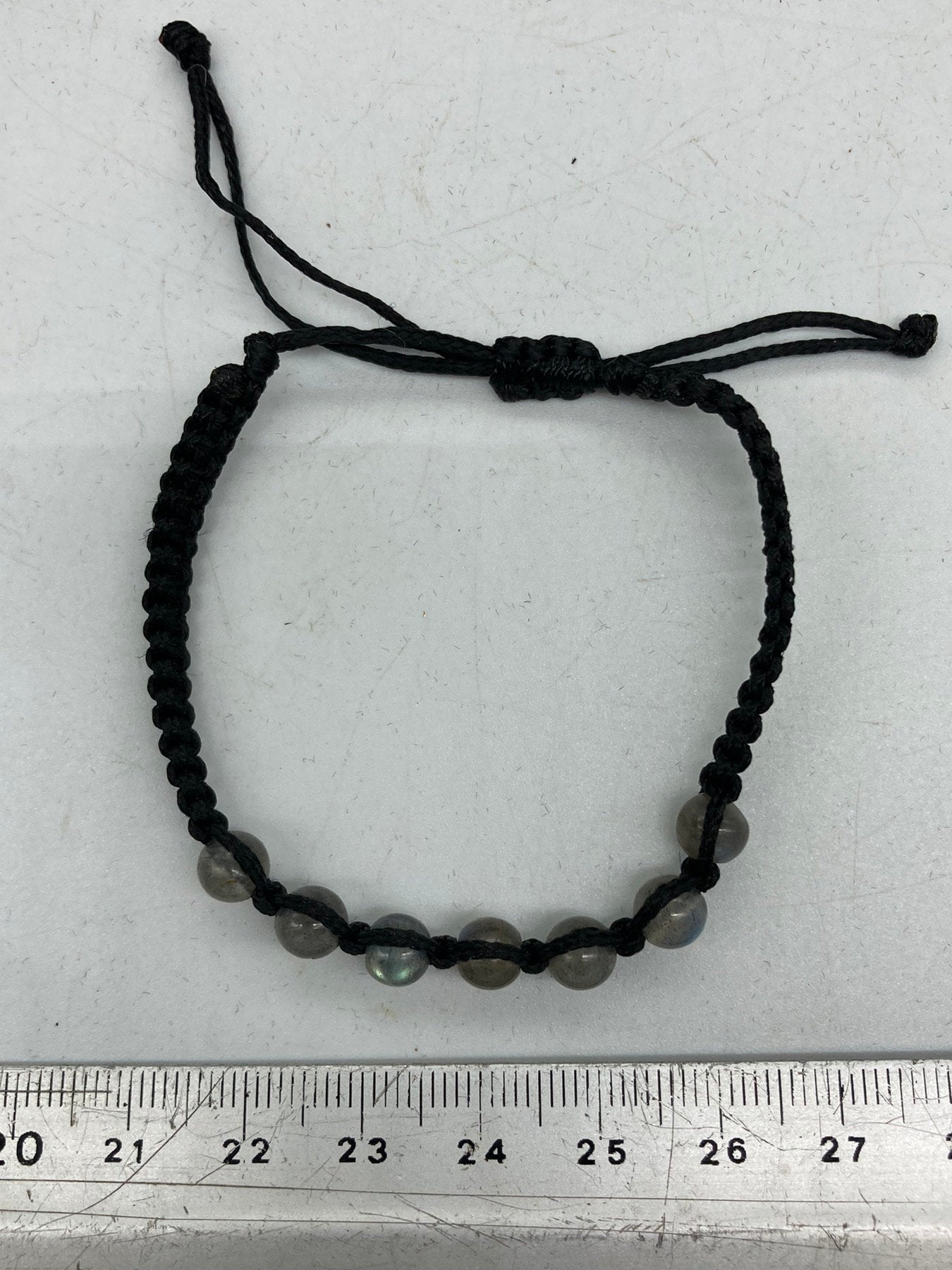 Armband mit Labradorit-Kristallperlen