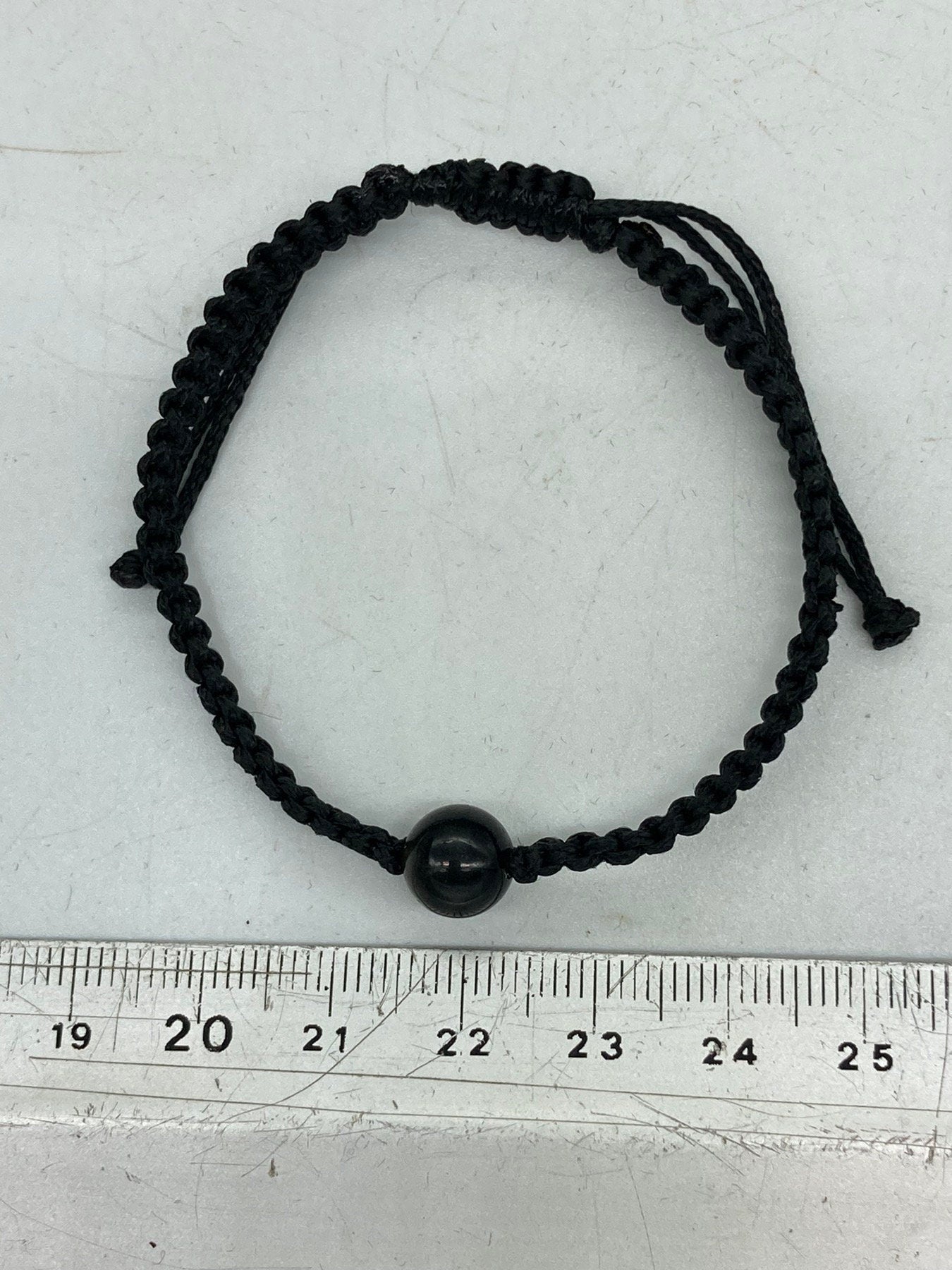 Rauchquarz Kristall Perlenarmband handgefertigt