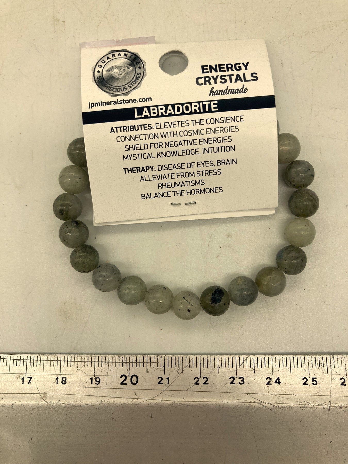 Labradorit Naturkristall 8MM Perlen Armbänder, Handgelenk Armband, Stretch Armband, Perlenarmband, handgemachtes Geschenk, Kristallarmband