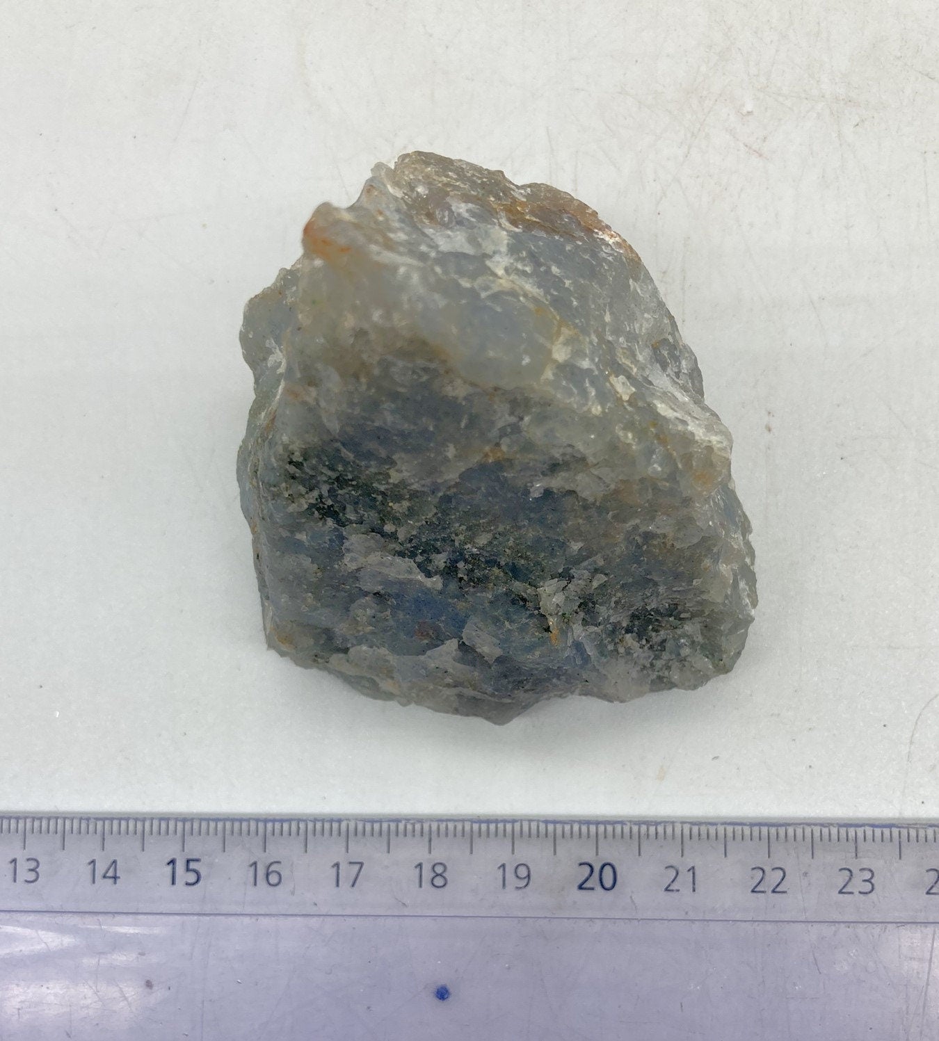 Natürliches Kristall-Himmelblau-Quarz-Sammlungsexemplar
