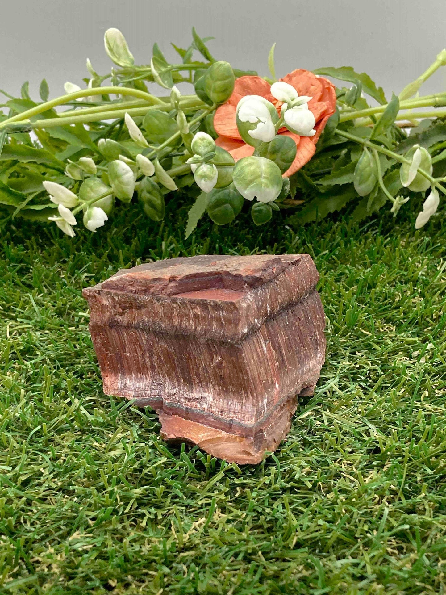 Κορυφαίο φυσικό κρύσταλλο Red Tiger's Eye Healing Stone Birtsthone Crystal Protection Decoration Ορυκτό