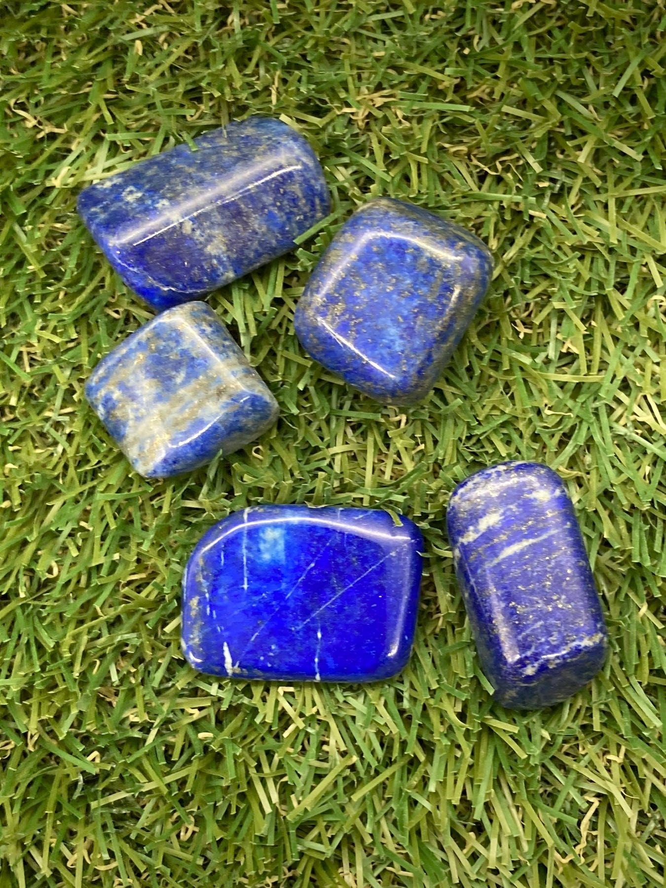 Lapislazuli polierte Kristalle - Lot