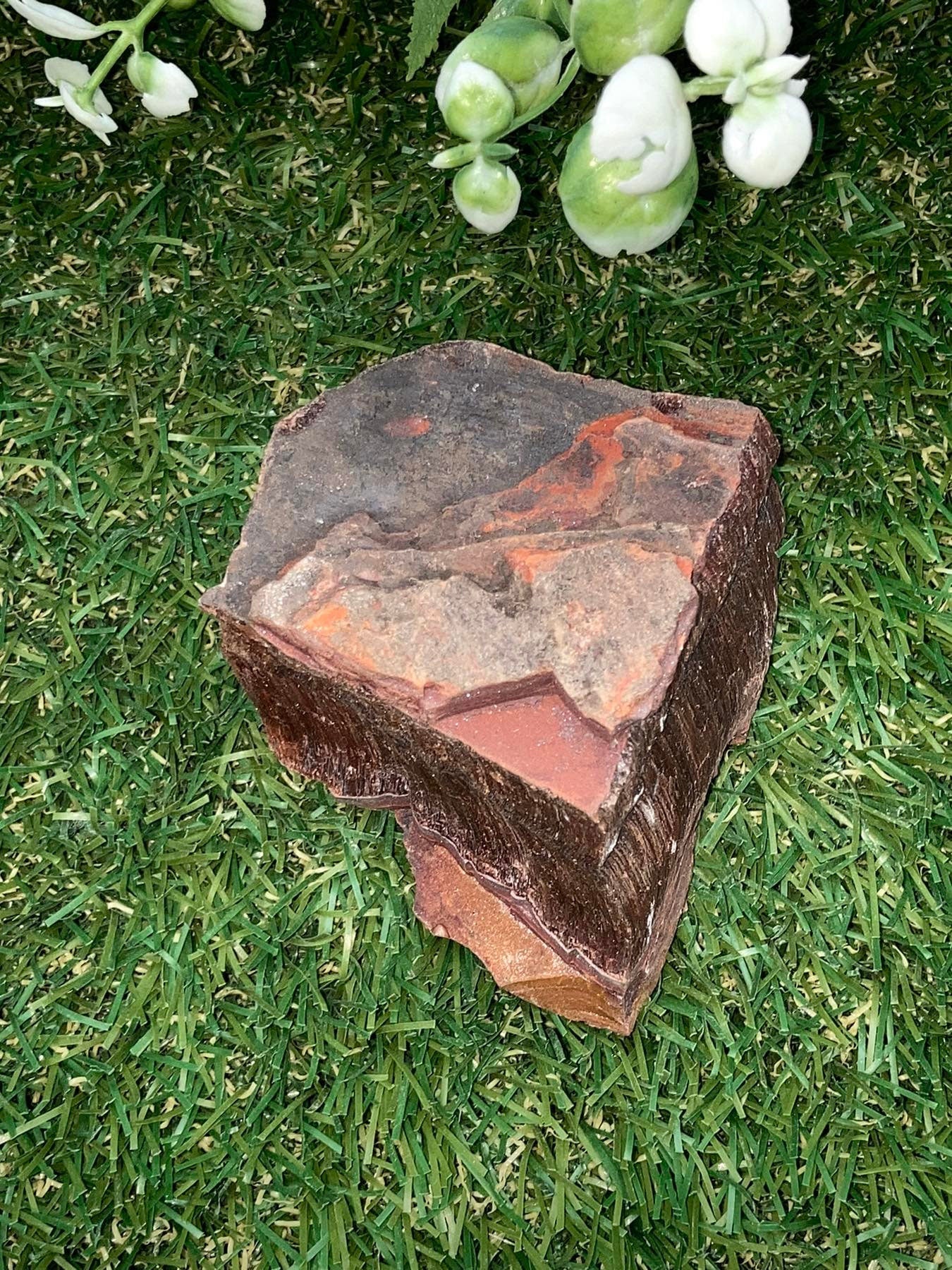 Κορυφαίο φυσικό κρύσταλλο Red Tiger's Eye Healing Stone Birtsthone Crystal Protection Decoration Ορυκτό