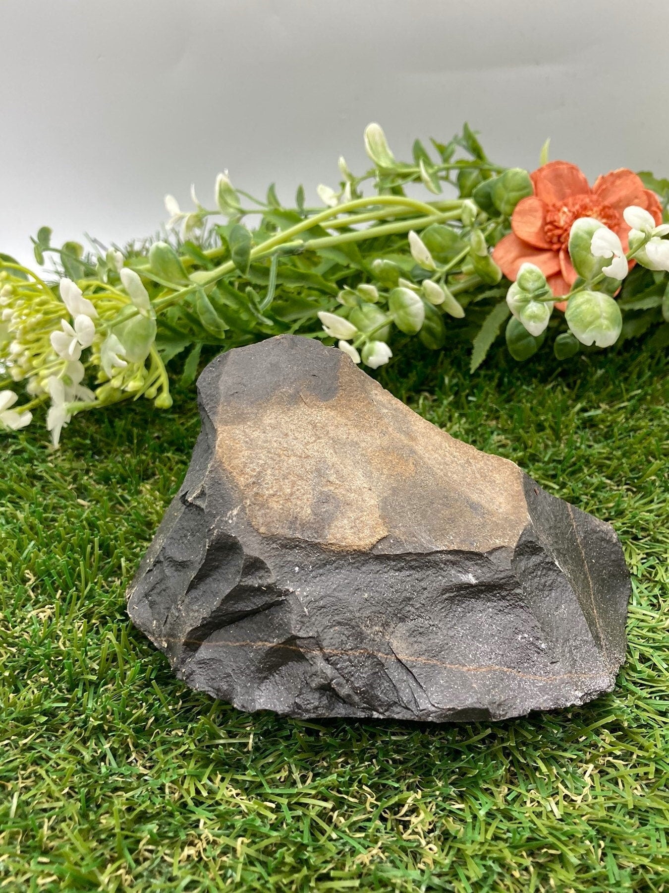 Φυσικό Ακατέργαστο Μαύρο Τεμάχιο Jasper