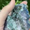 Aura Amethyst Cactus -Titanium oxidation - Rainbow Amethyst Cluster- Amazing Collector's Piece Extra Quality
