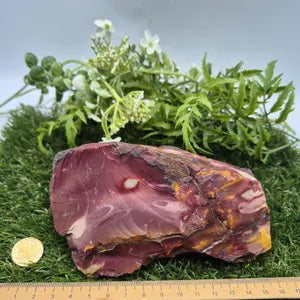 Australian Mookaite Jasper - Collector's Piece - Home Decor - Protection Crystal