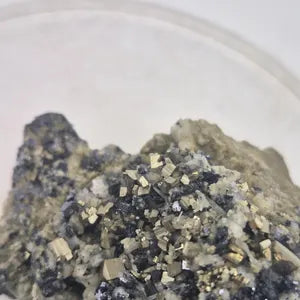 Galena Pyrite Calcite Cluster | Bulgarian Mineral Specimen