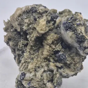 Galena Pyrite Calcite Cluster | Bulgarian Mineral Specimen