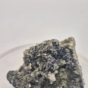 Galena Pyrite Calcite Cluster | Bulgarian Mineral Specimen