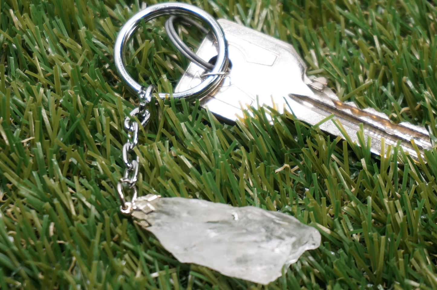 Μπρελόκ Natural Clear Crystal Quartz
