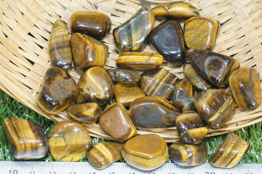 Φυσικό δείγμα ματιών τίγρης- Healing Stone- Chakras Reiki