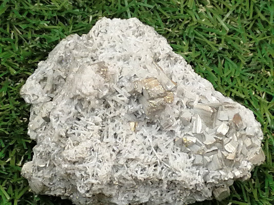 Κρύσταλλο Quartz Pyrite Galena // Διακόσμηση σπιτιού και θεραπεία