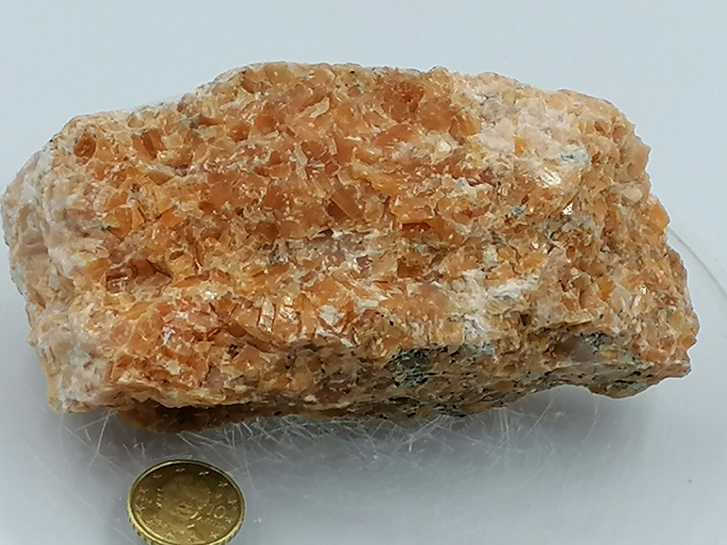 Συλλογή Crystal Calcite Orange Speciment Healing Stone Birtsthone Crystal Protection Decoration Ορυκτό