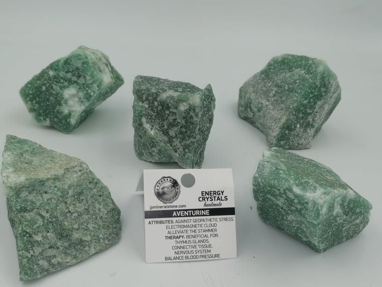Συλλογή Natural Crystal Aventurine Speciment Healing Stone Birtsthone Crystal Protection Decoration Ορυκτό