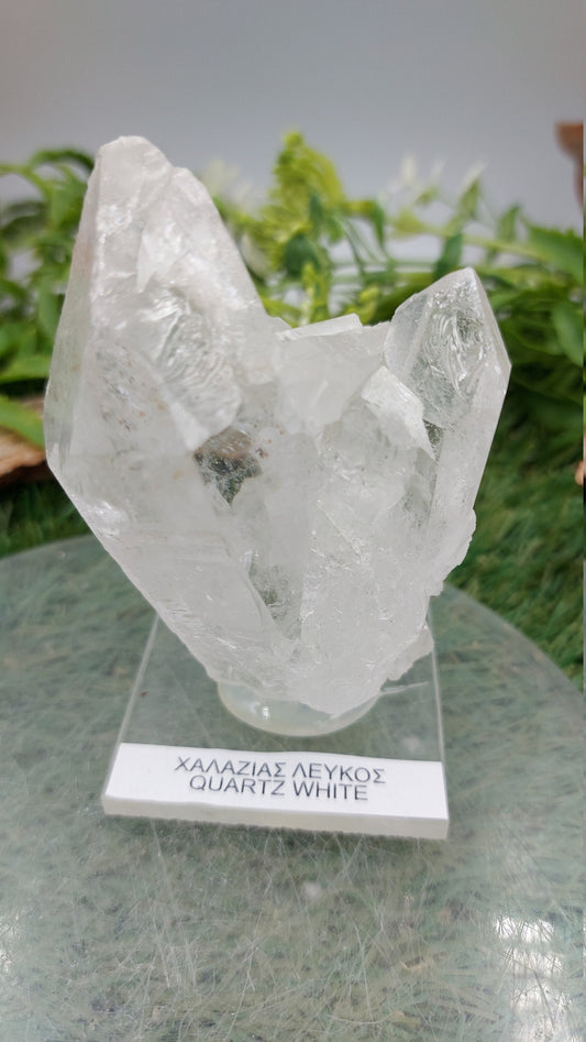 Συλλεκτικό κομμάτι Quartz Twins - Διακόσμηση σπιτιού - Φενγκ Σούι - Προστασία - Διαλογισμός