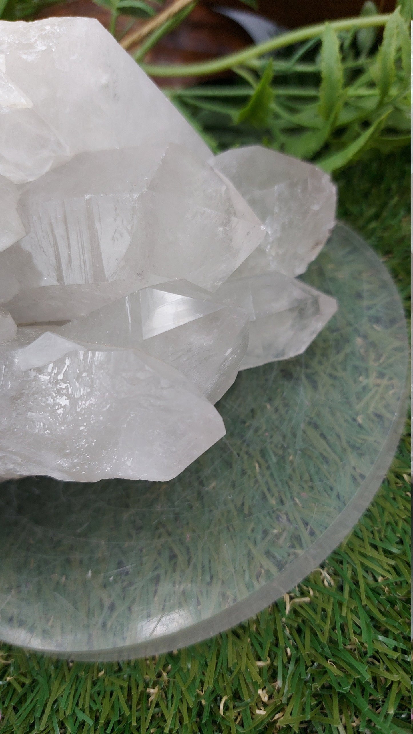 Συλλεκτικό κομμάτι - Rough Quartz Pointy Mineral / Διακόσμηση σπιτιού / Προστασία