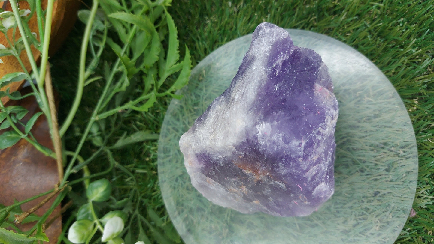 Rough Amethyst Mineral - Chakra Healing &amp; Protection