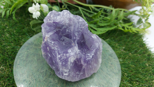 Rough Amethyst Mineral - Chakra Healing &amp; Protection