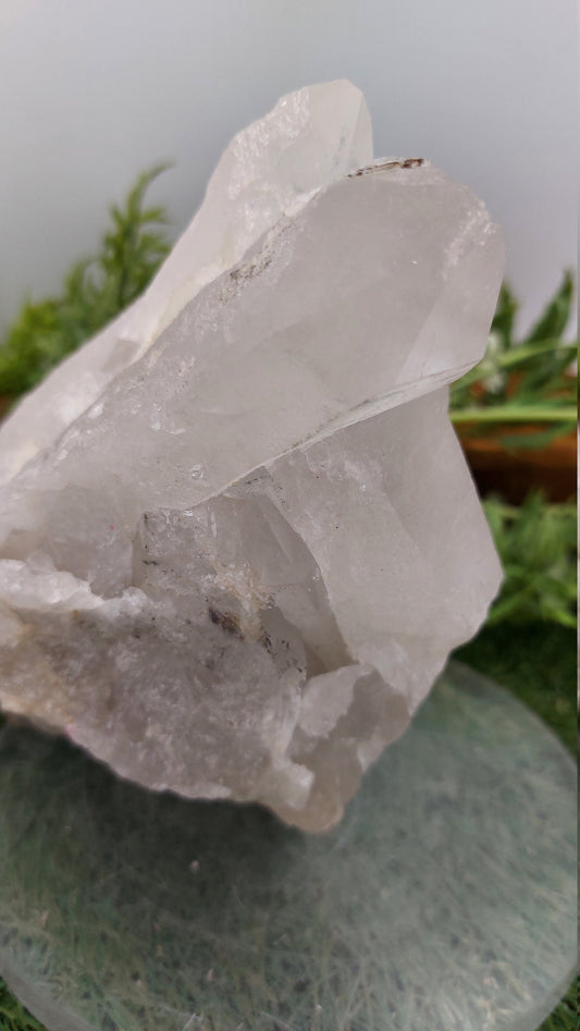 Συλλεκτικό κομμάτι - Rough Quartz Pointy Mineral / Διακόσμηση σπιτιού / Προστασία
