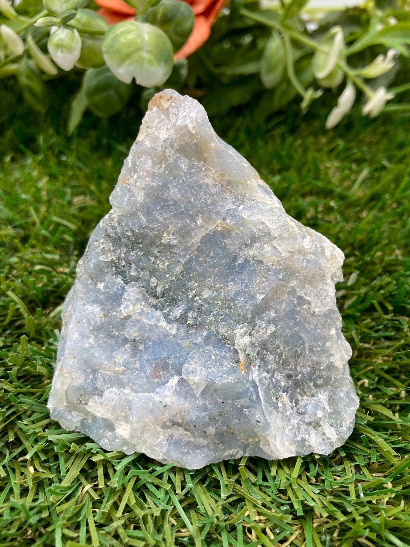 Natürliches Kristall-Himmelblau-Quarz-Sammlungsexemplar